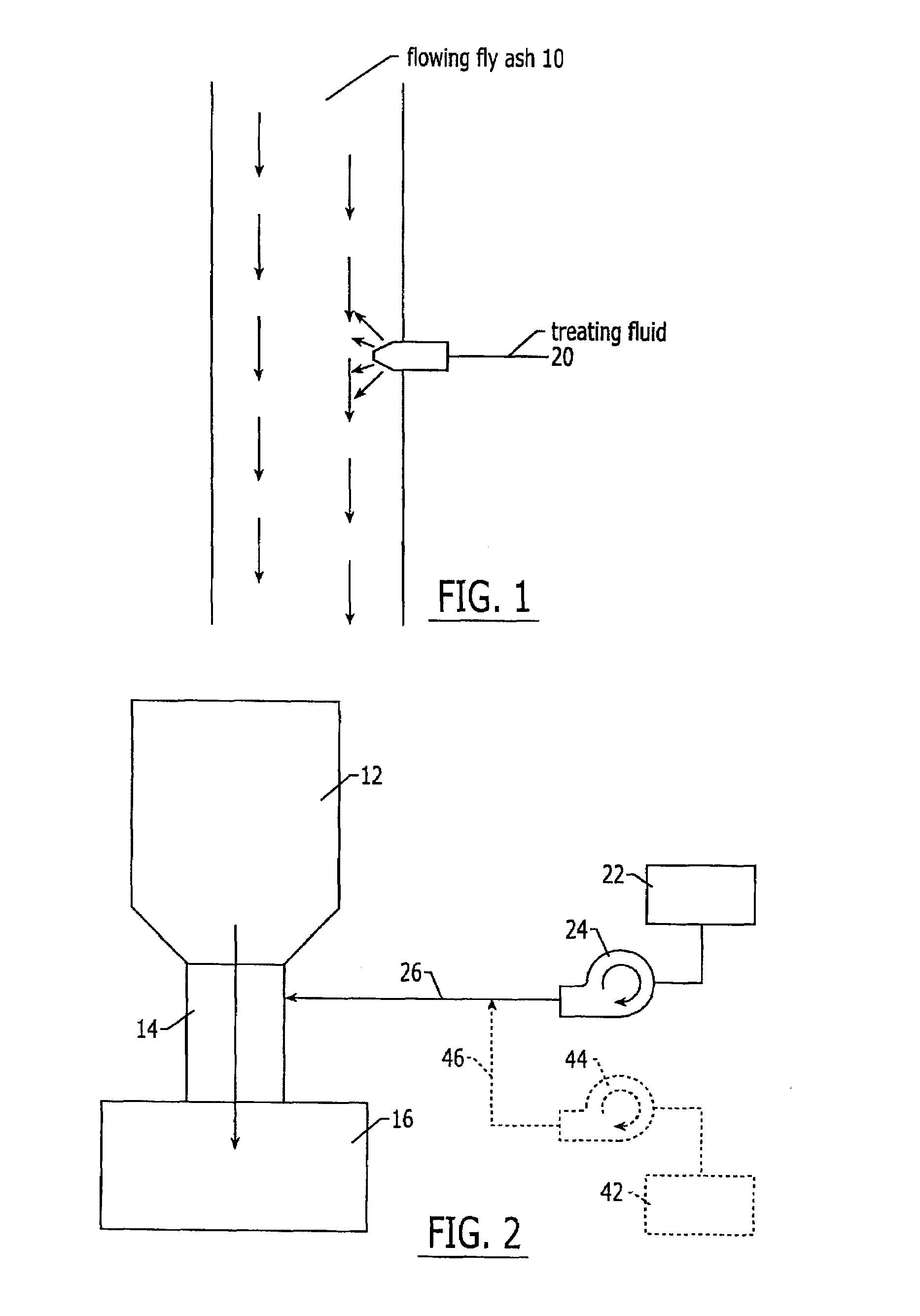 System and method for treating fly ash
