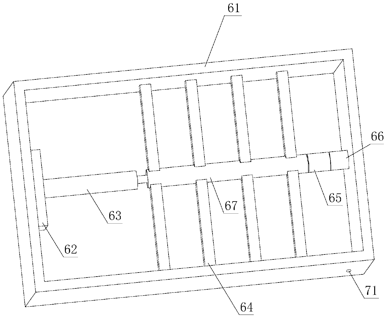 Extraction method and device of sealwort extract and animal feed with anti-virus and growth-promoting effects