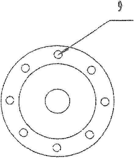 Filter disk rotation mechanism for upper light source slit-lamp microscope