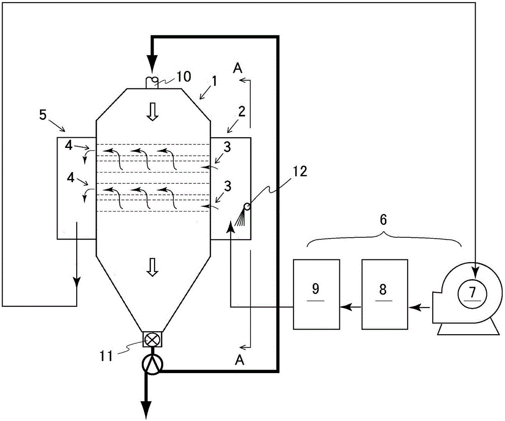 Apparatus of enriching gamma-aminobutyric acid of grain