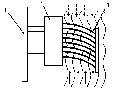 Piezoelectric generating set and method under low-speed water flow impacting