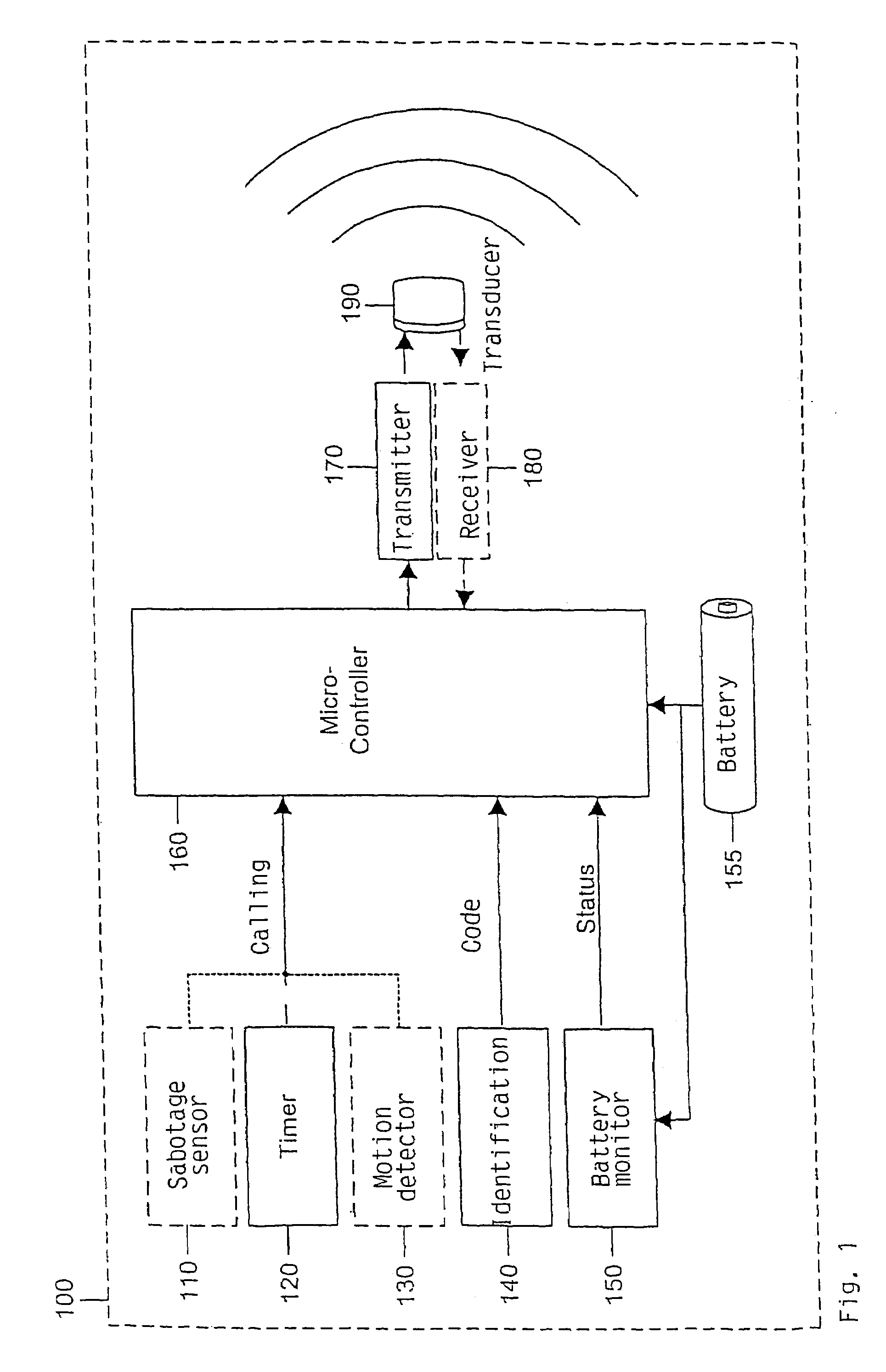 System and method for position determination of objects