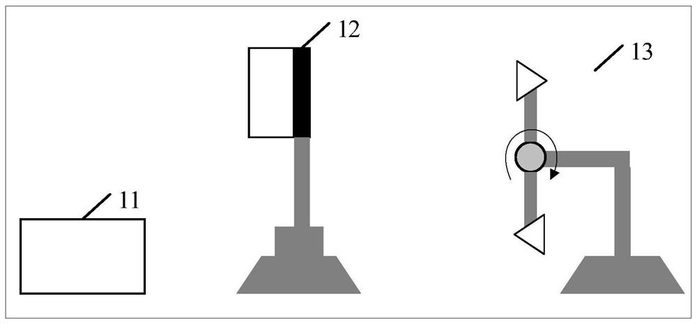 Antenna directional diagram test method and equipment, and storage medium