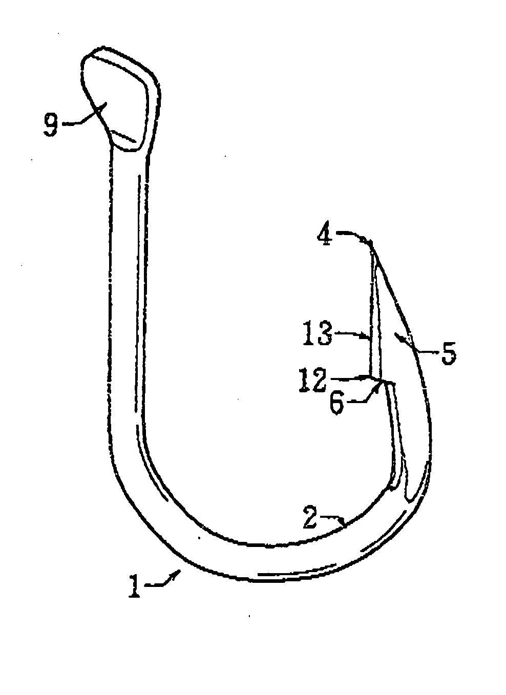 Method of manufacturing a fishhook, and a fishhook