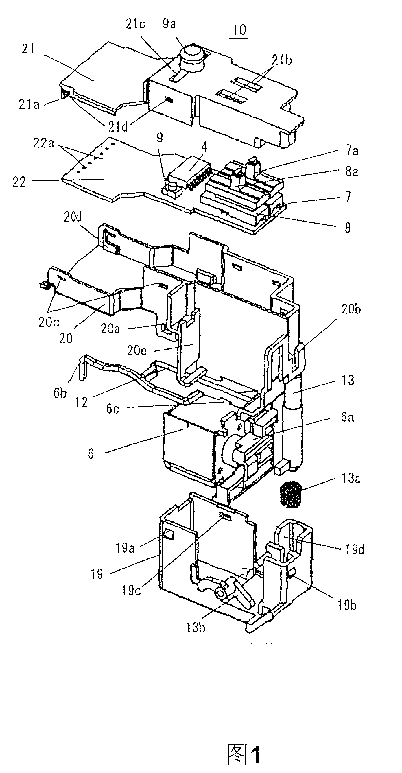 Leakage tripping device for leakage breaker