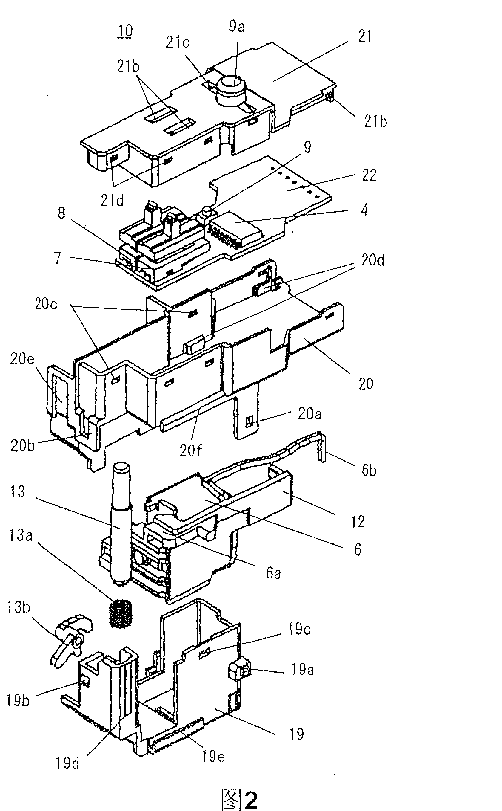 Leakage tripping device for leakage breaker