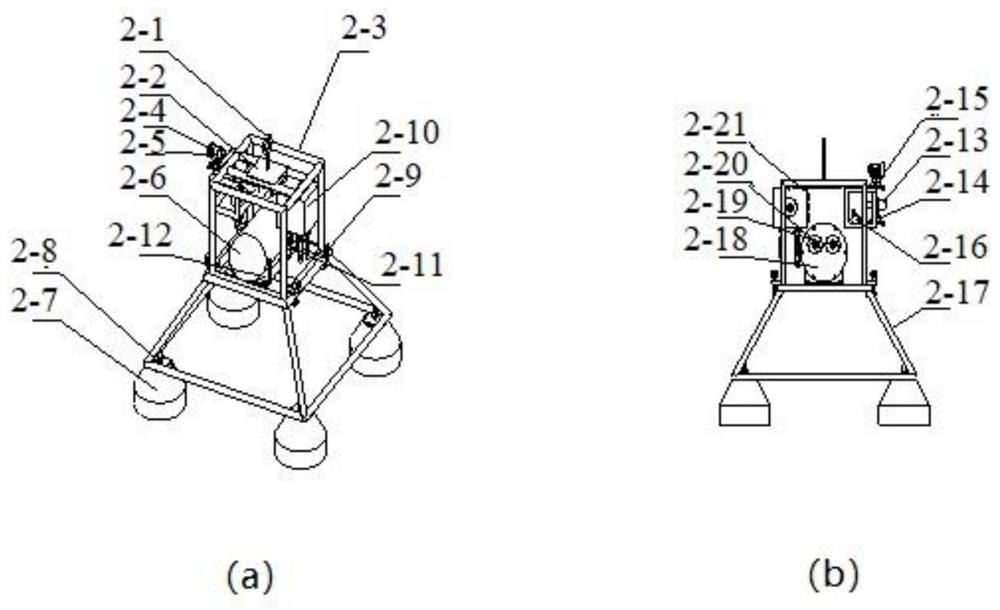 Seabed in-situ monitoring buoy system, seabed in-situ monitoring system and seabed in-situ monitoring method