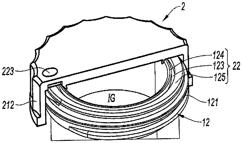 Brake fluid container with pressure equalization