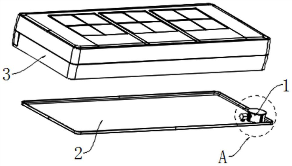 Air conditioner panel structure and air conditioner