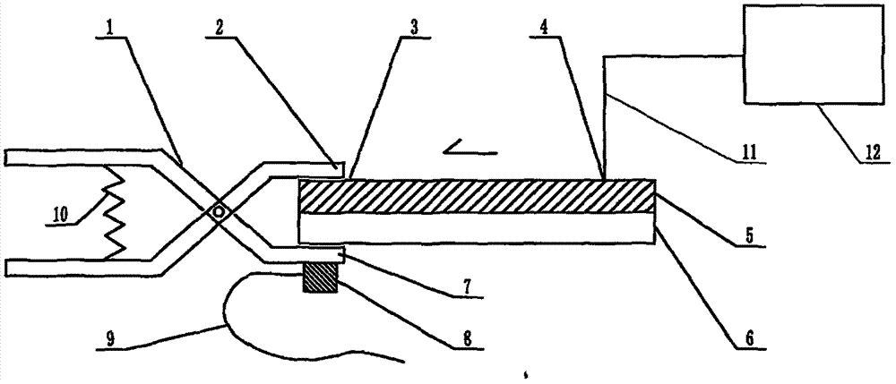 Recyclable cholera diagnosis apparatus used for driving and having easily disassemble member