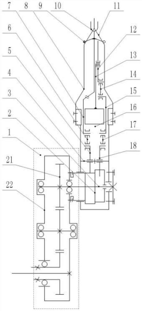 Mechanism for opening holes and transplanting rice pot seedlings on film