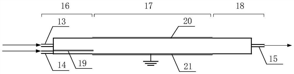 Differential total scattering suspended particle concentration monitoring device and its use method and application