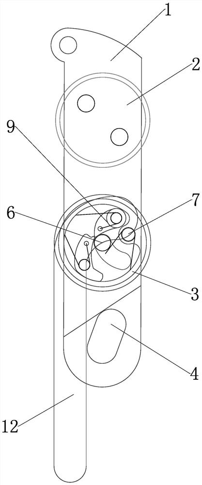 Multi-mode eccentric wheel anti-panic descender