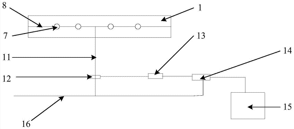 Automatic sprinkler maintenance system for prefabricated T-beams