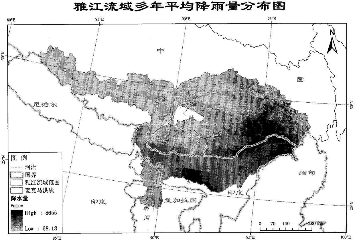 A purely remote sensing data-driven water cycle simulation method for watersheds