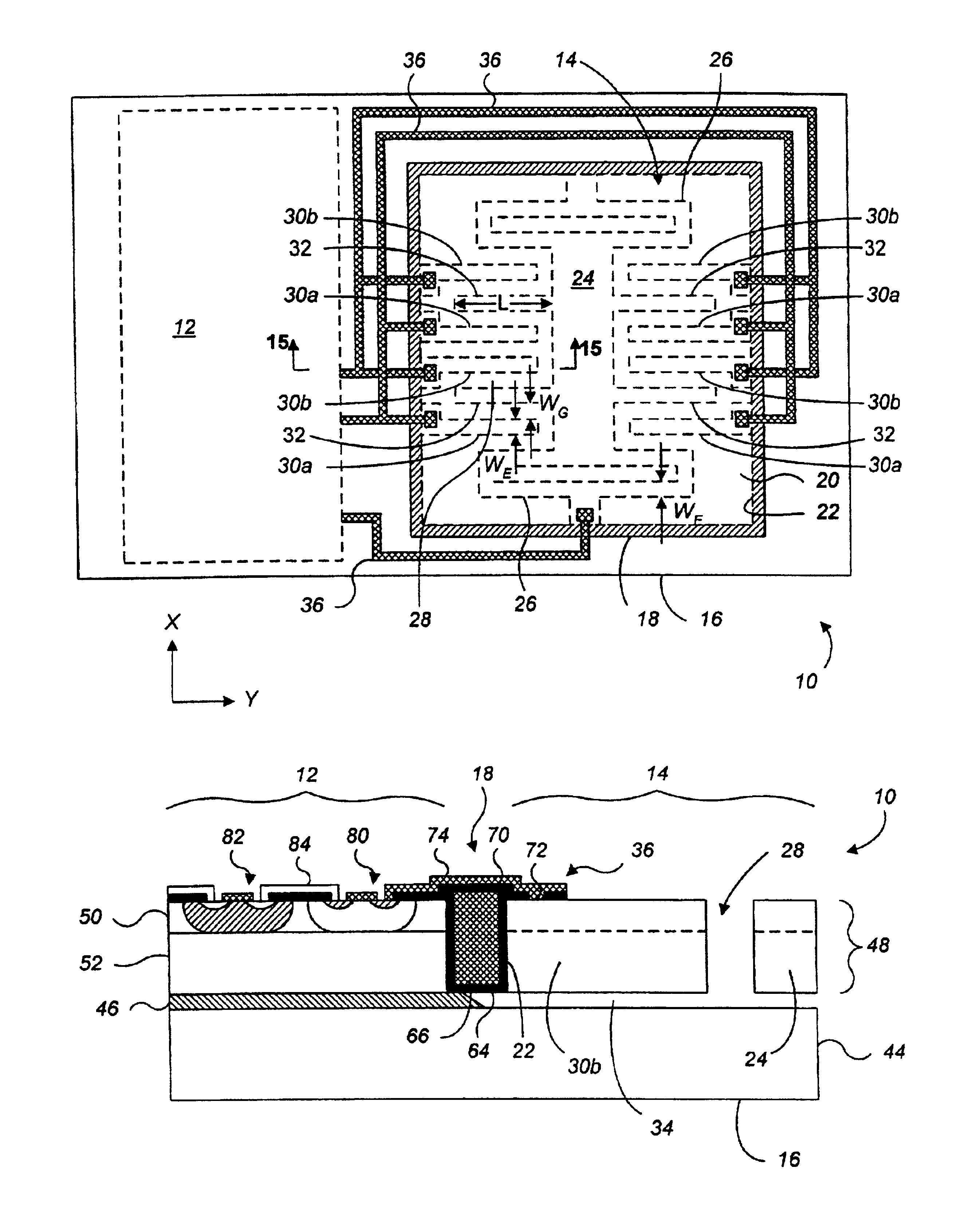 Method of fabricating a microfabricated high aspect ratio device with electrical isolation