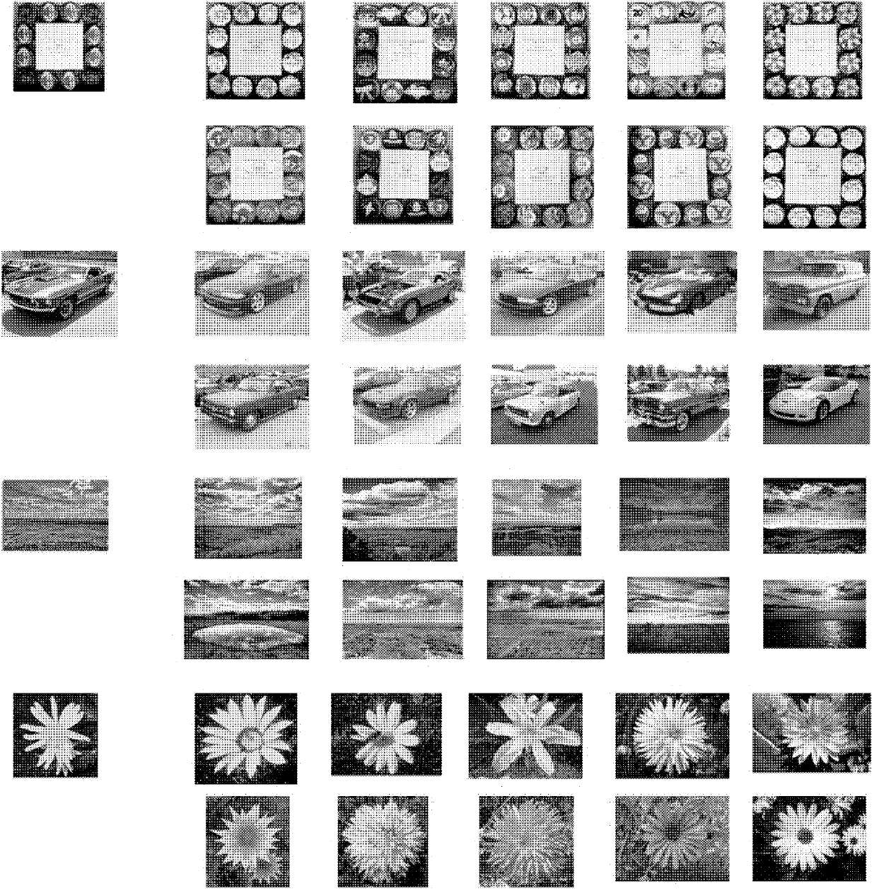 Large-scale image library retrieval method based on local similarity hash algorithm
