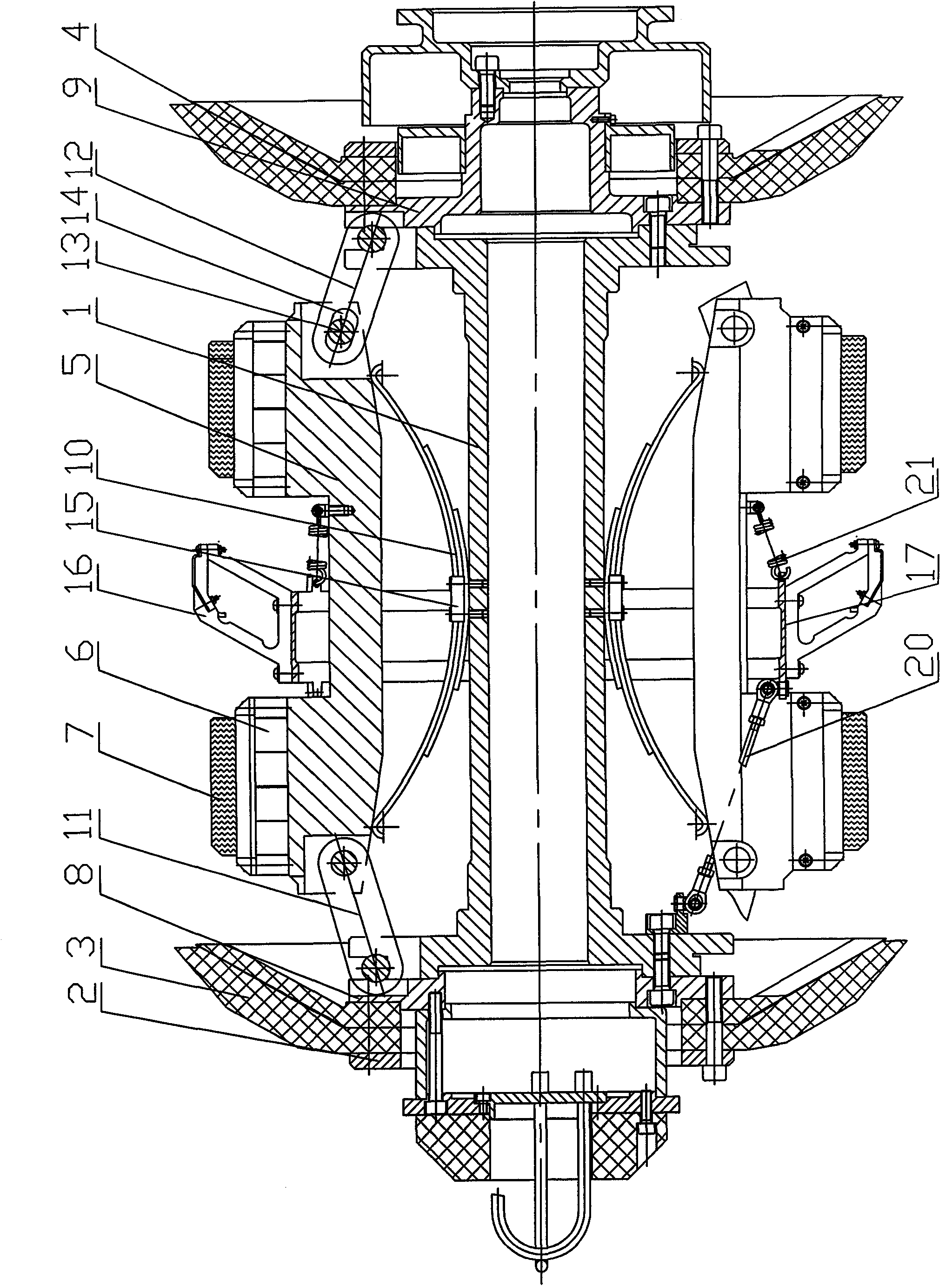 Pipeline defect and magnetic leakage detection device