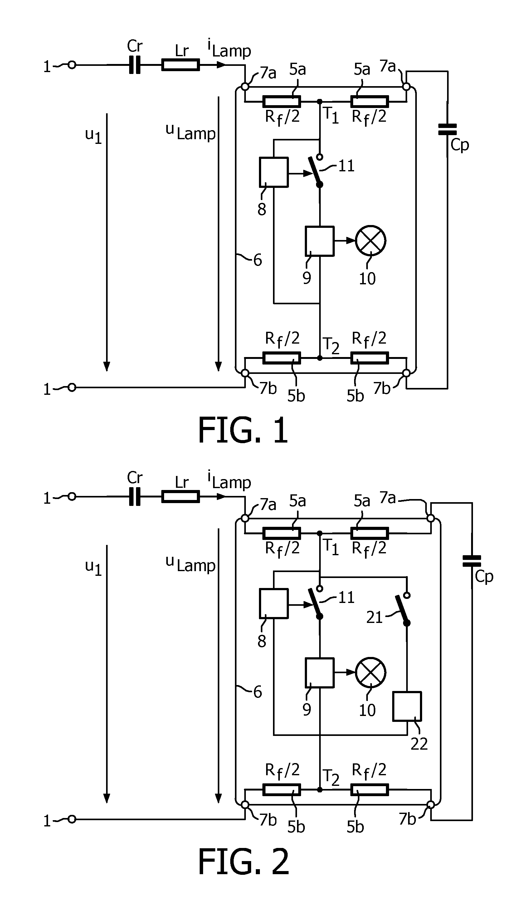 Interface circuit for a light source