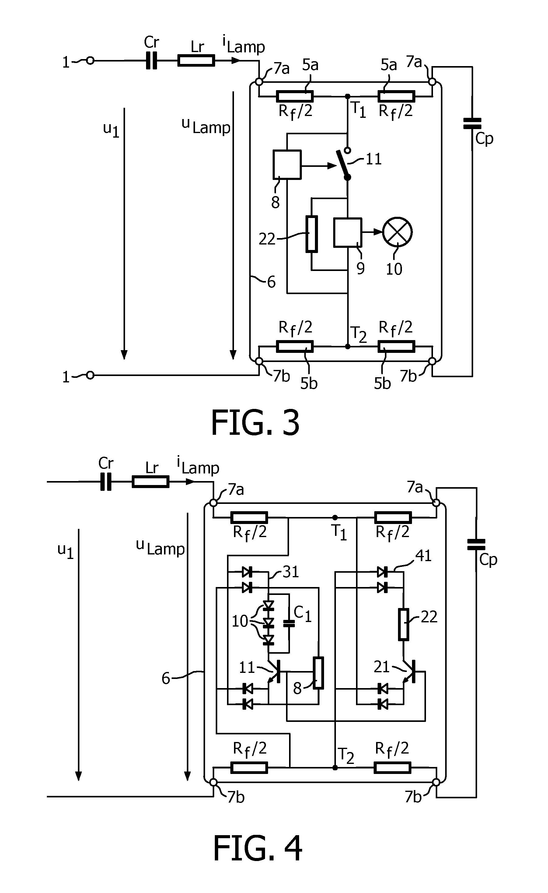 Interface circuit for a light source