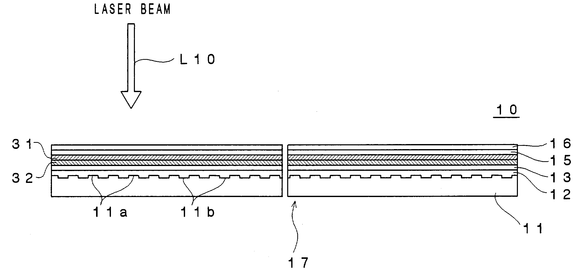 Optical recording medium and method for optically recording data in the same