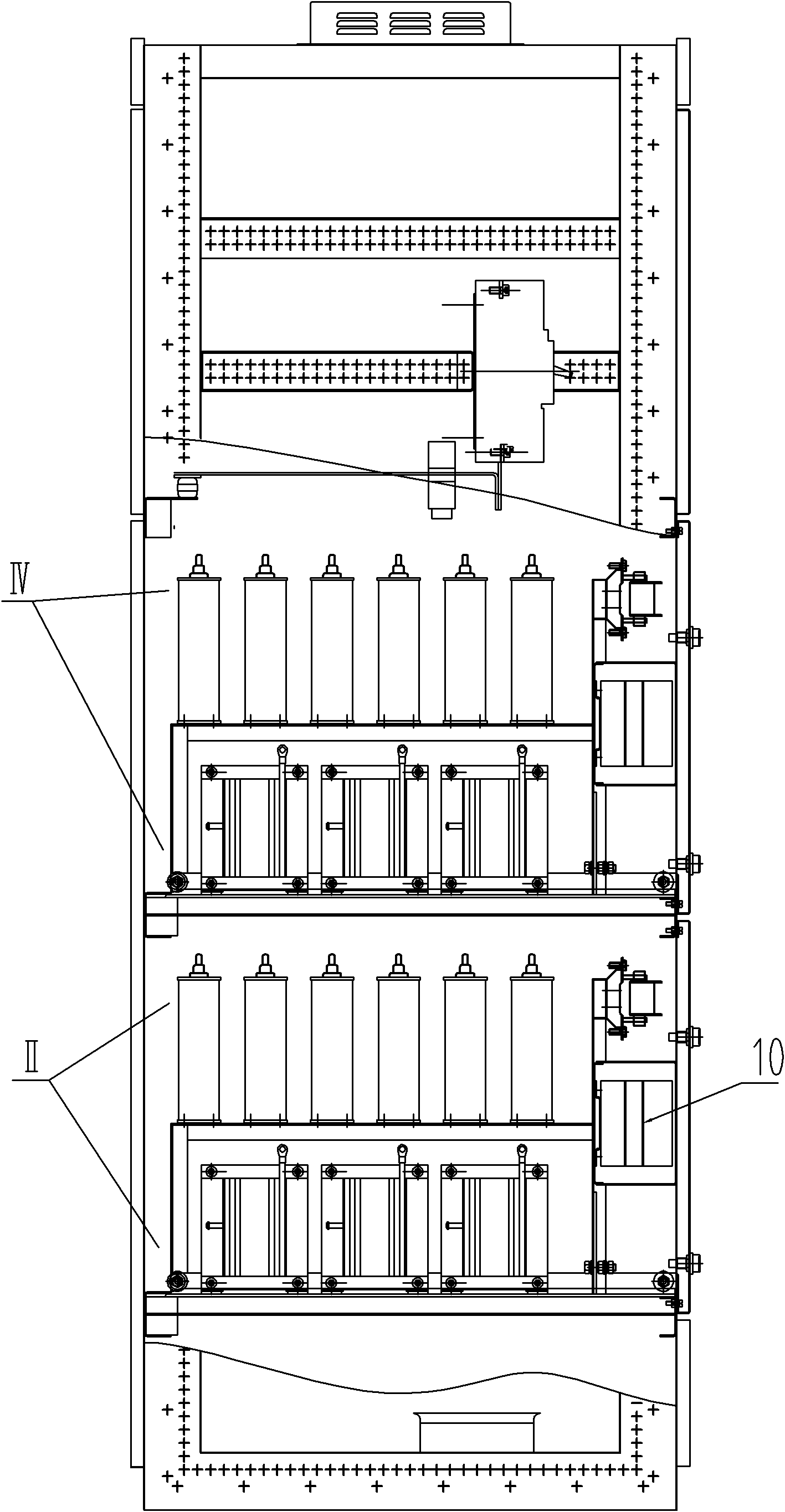Intelligent drawer type reactive compensation device with compensation function and special shipping car