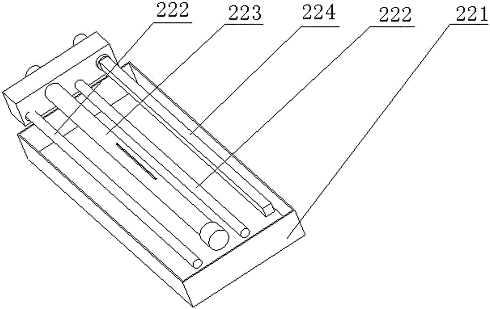 Square paper tube machine molded through buckle joint