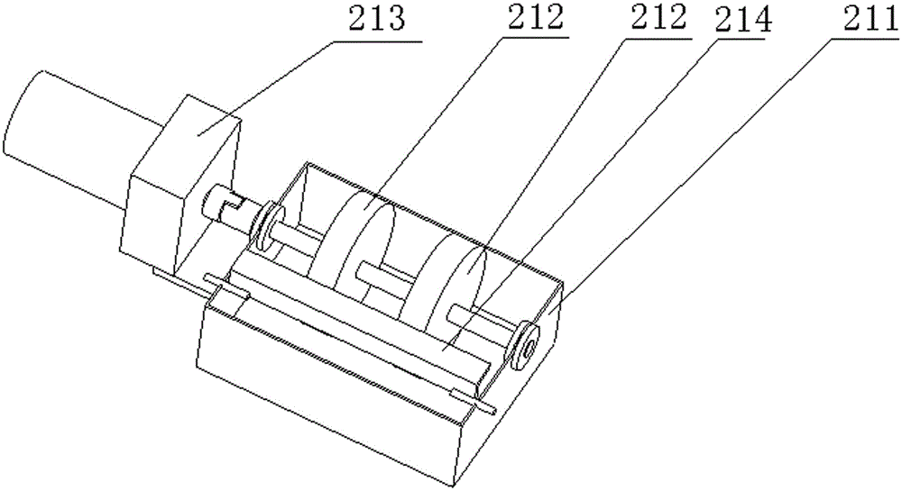 Square paper tube machine molded through buckle joint