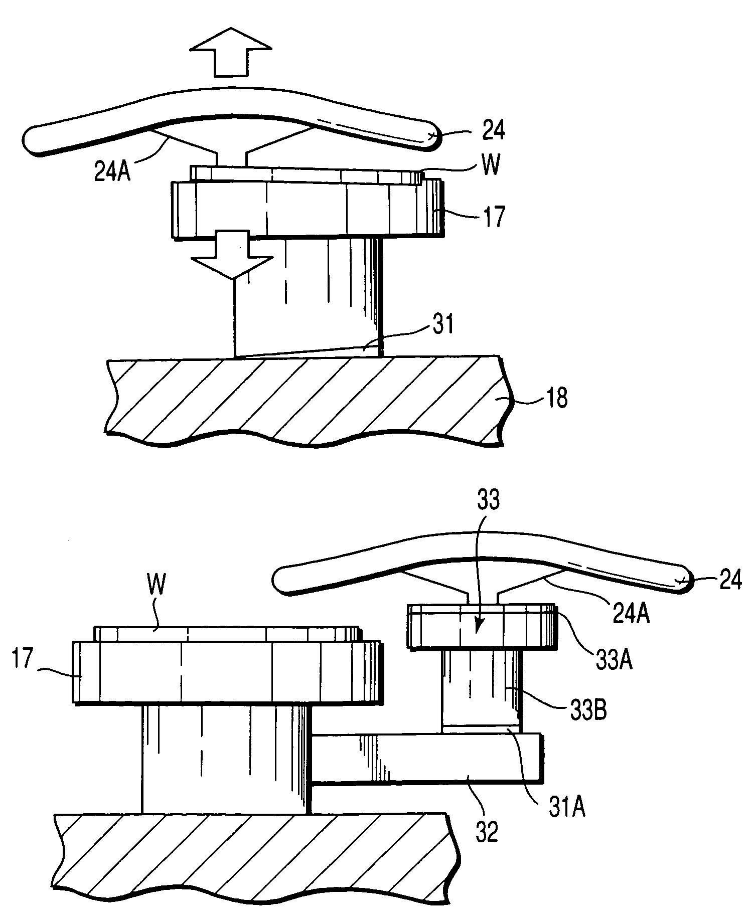 Probing method and probing apparatus