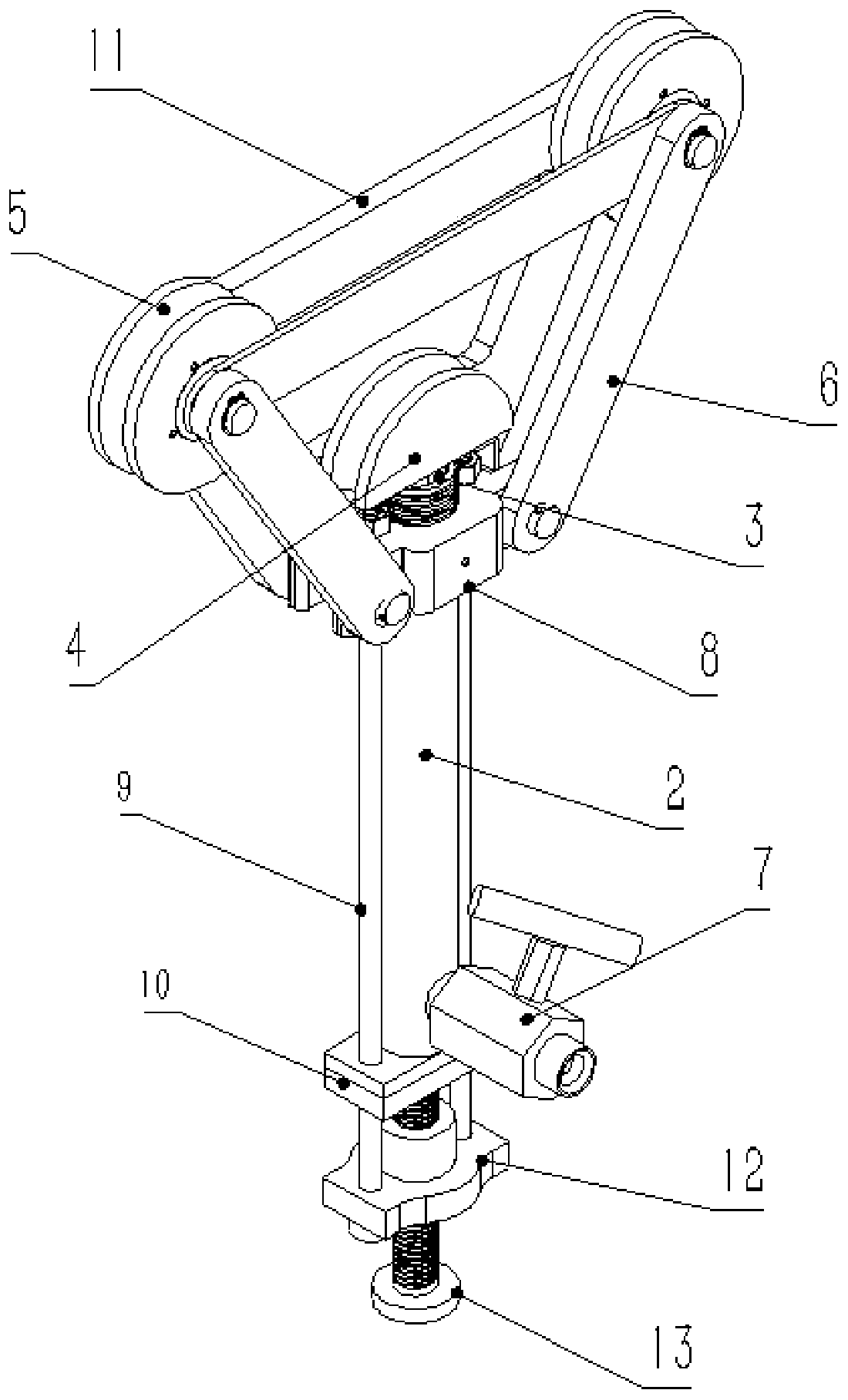 High-altitude tightening device for Dyneema rope