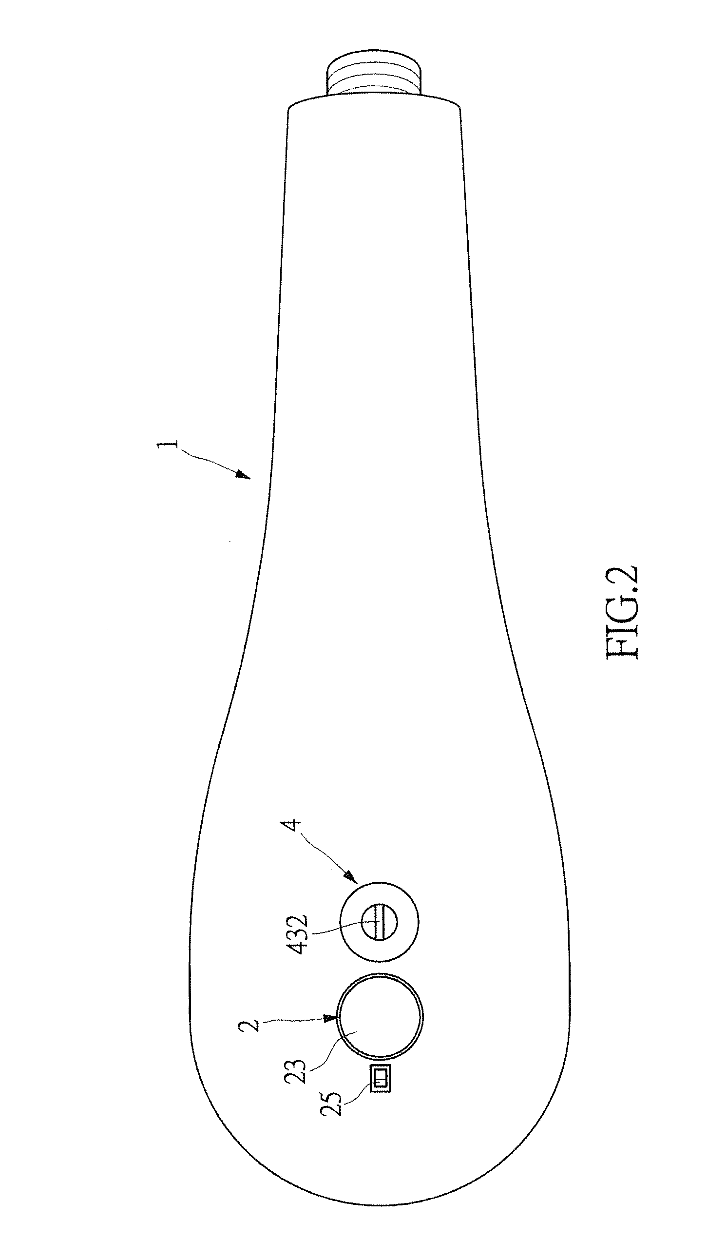 Shower head having electrically driven cleaning device