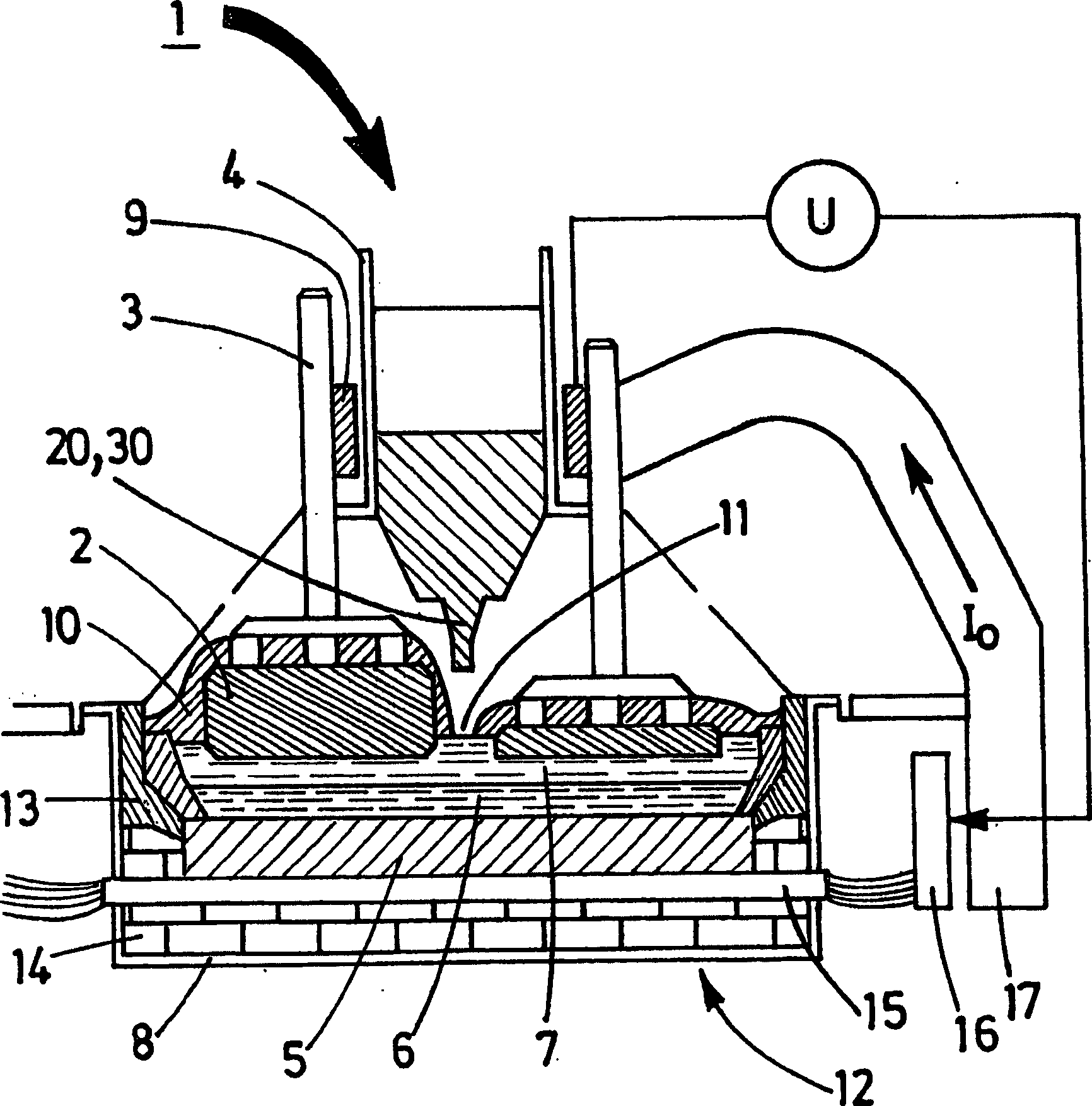 Method and system for controlling addition of powdery materials to the bath of an electrolysis cell for the production of aluminium