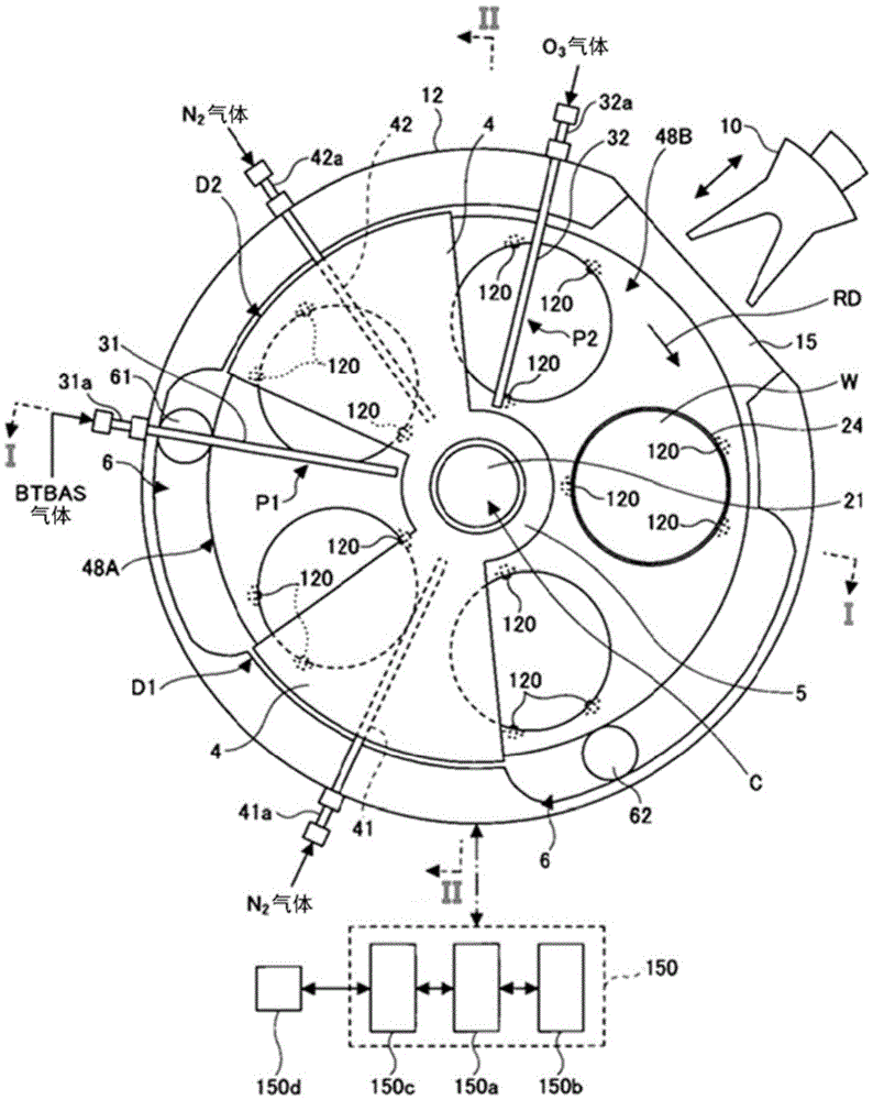 Substrate Holding Mechanism And Substrate Processing Apparatus Using The Same