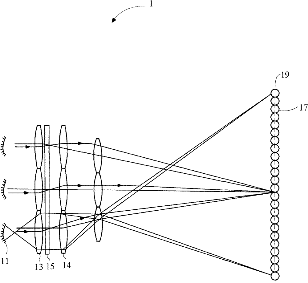 Display apparatus used for displaying multiple perspective images