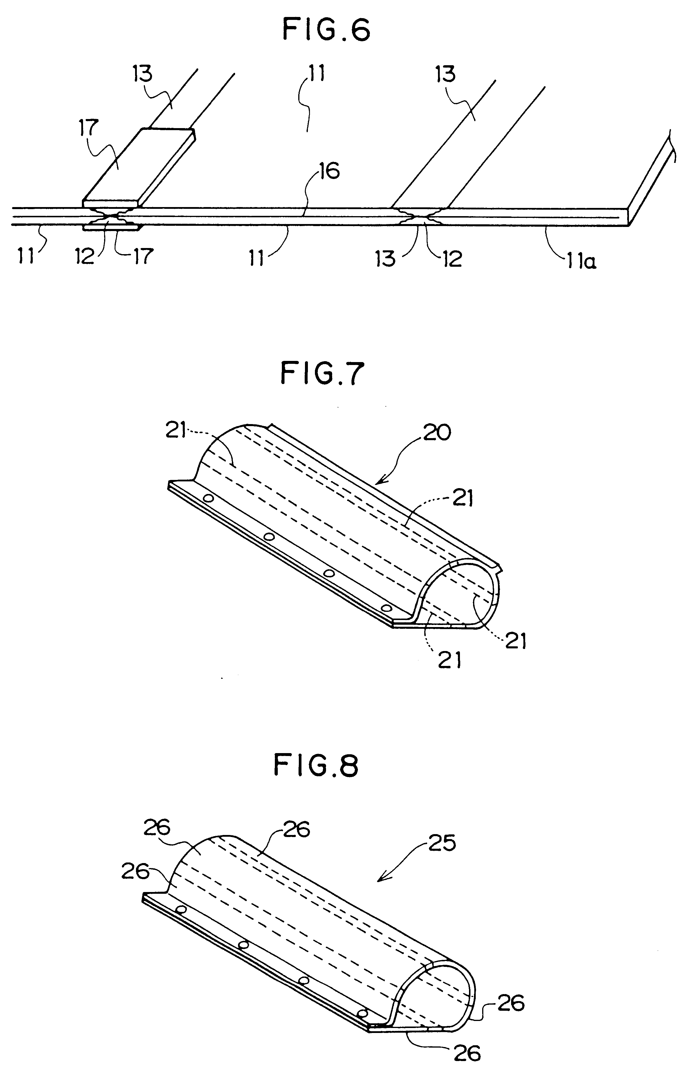 Process for adhering vulcanized rubbers and process for producing rubber products using said process for adhering