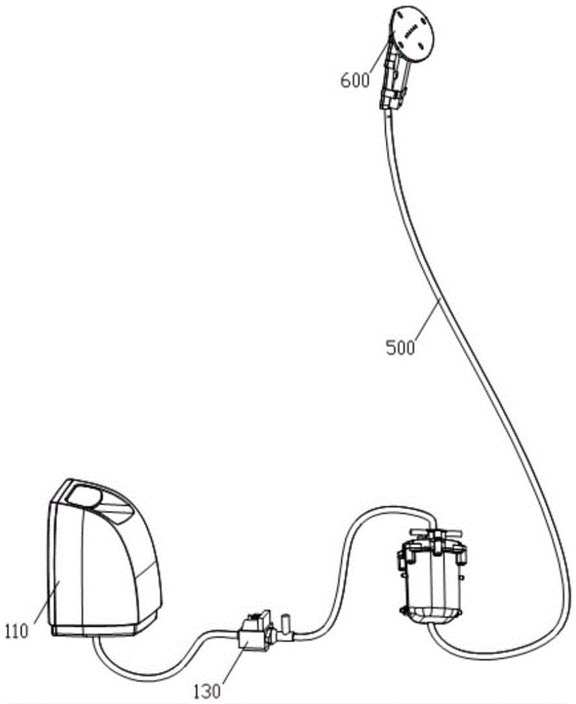 Steam quantity controllable instant-heating garment steamer