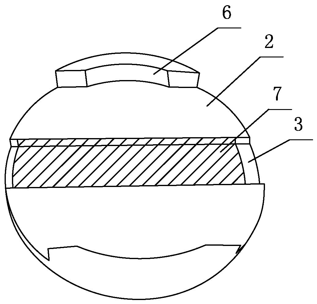 Stone needle device for moxibustion at Huiyin point and moxibustion method