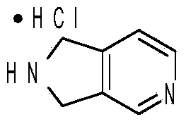 Method for preparing 2,3-dihydro-1H-pyrrolo pyridine hydrochloride