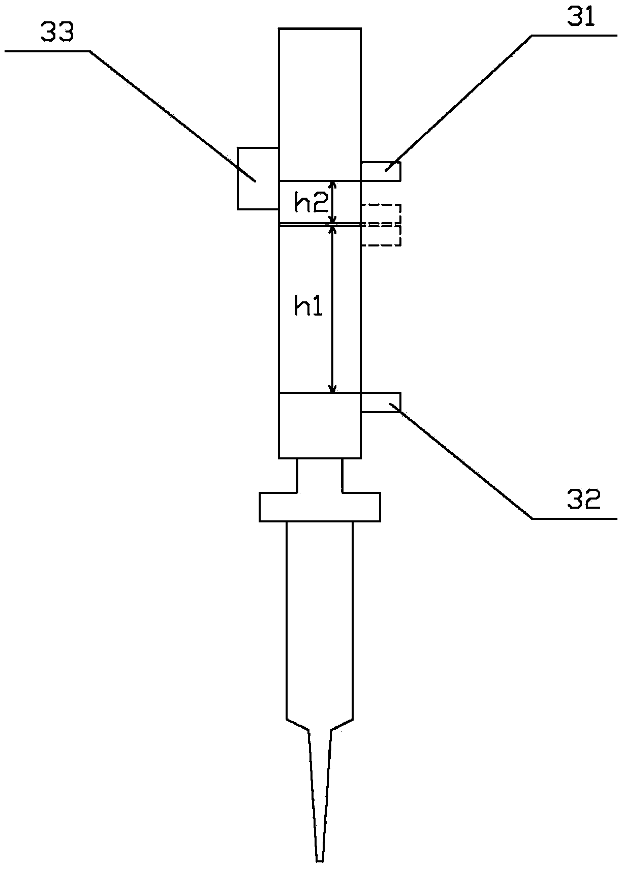 Anti-radiation nuclide sub-packaging device