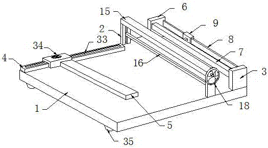 Small paper tailoring device used for printing