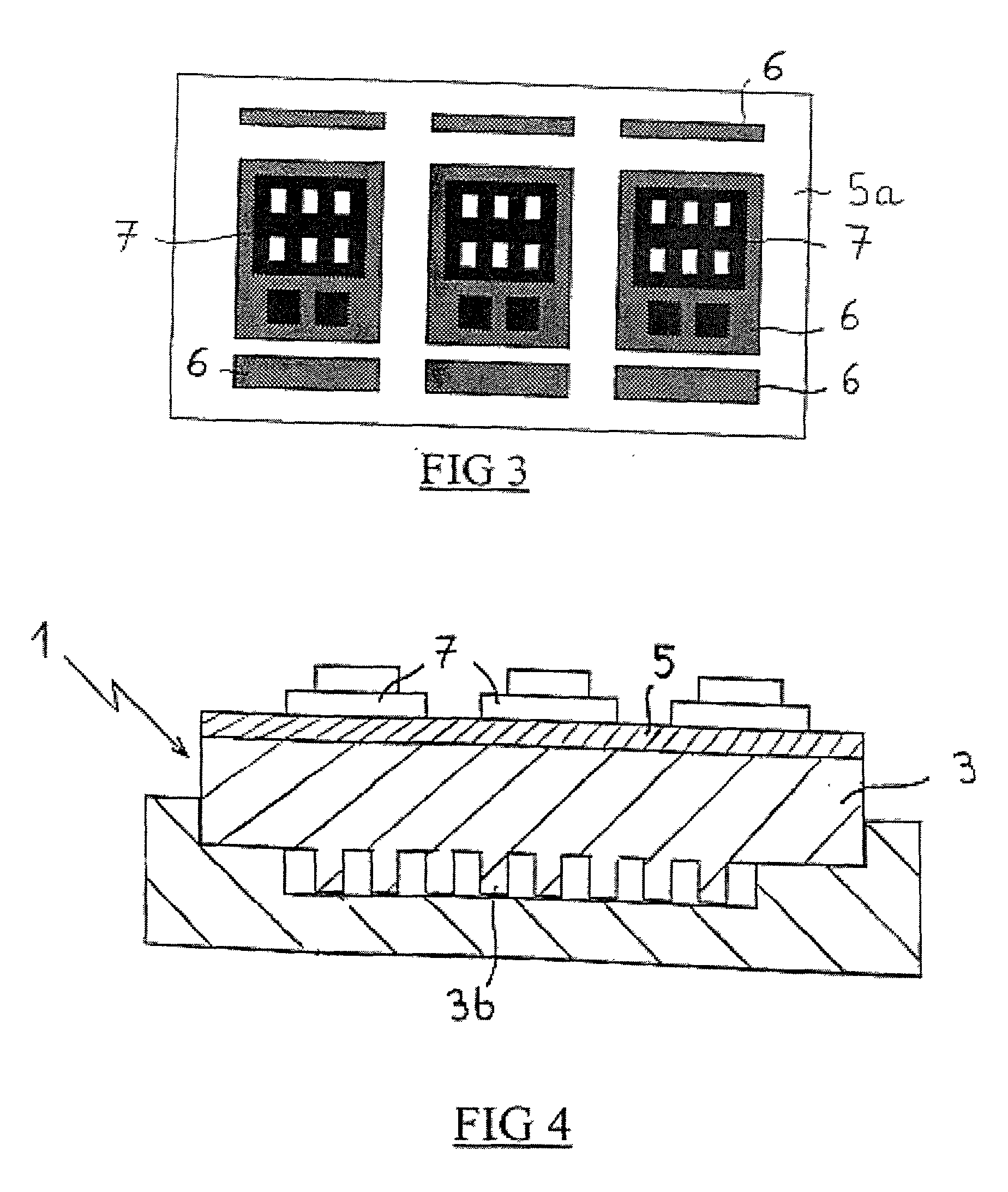 Power module having electronic power components, and a method of manufacturing such a module