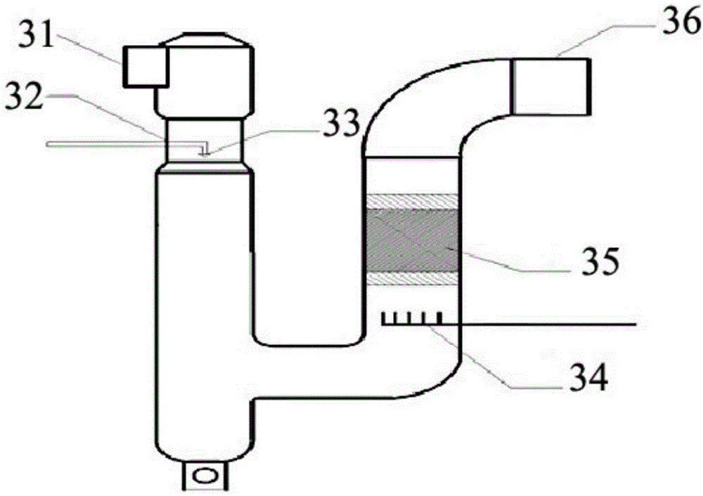 Flue gas denitration device and method