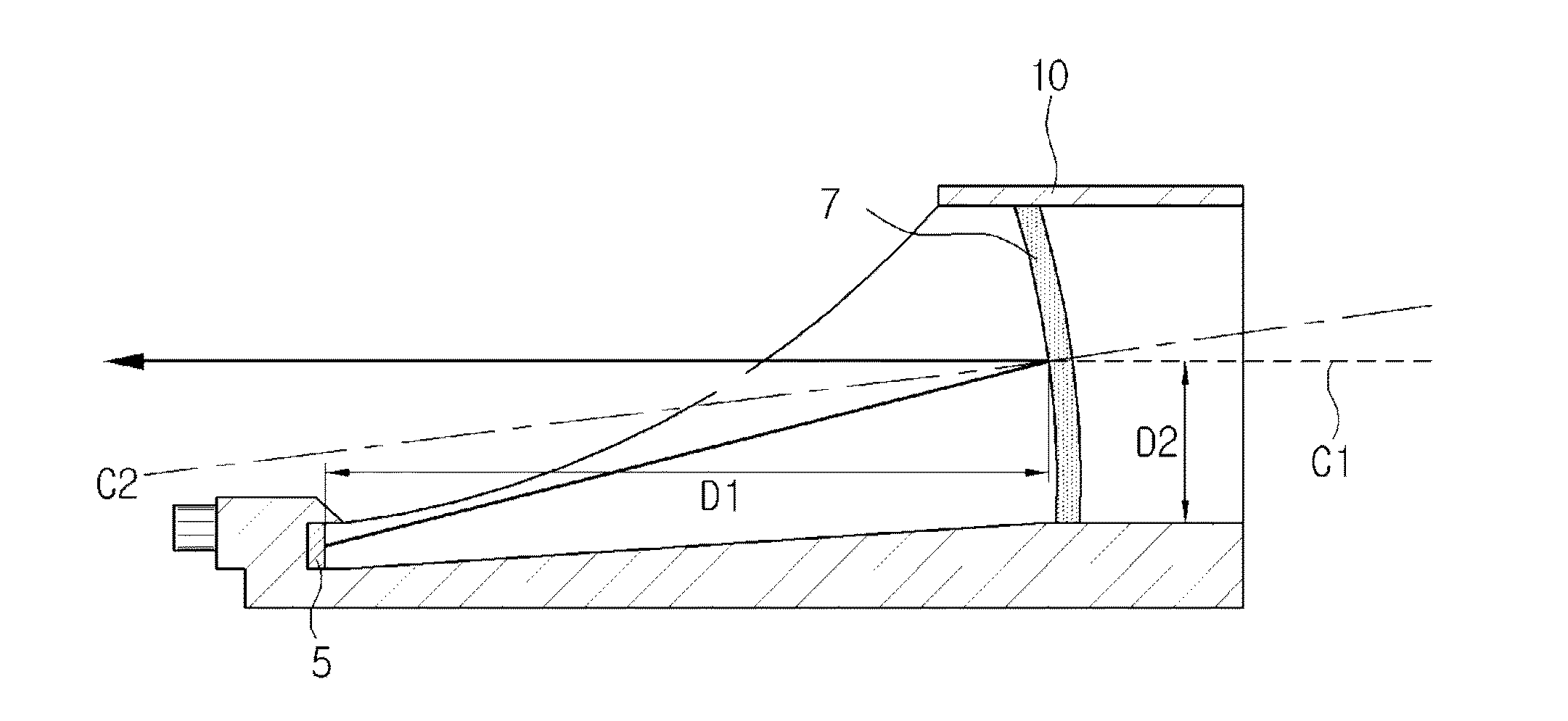 Dot-sight device with polarizers