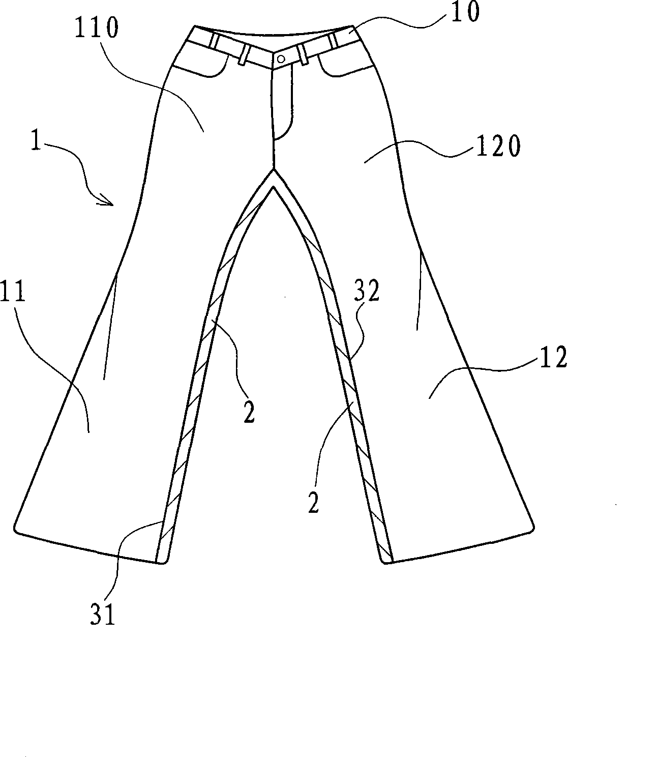 Method for tailoring adjustable type sweater and pants and product thereof