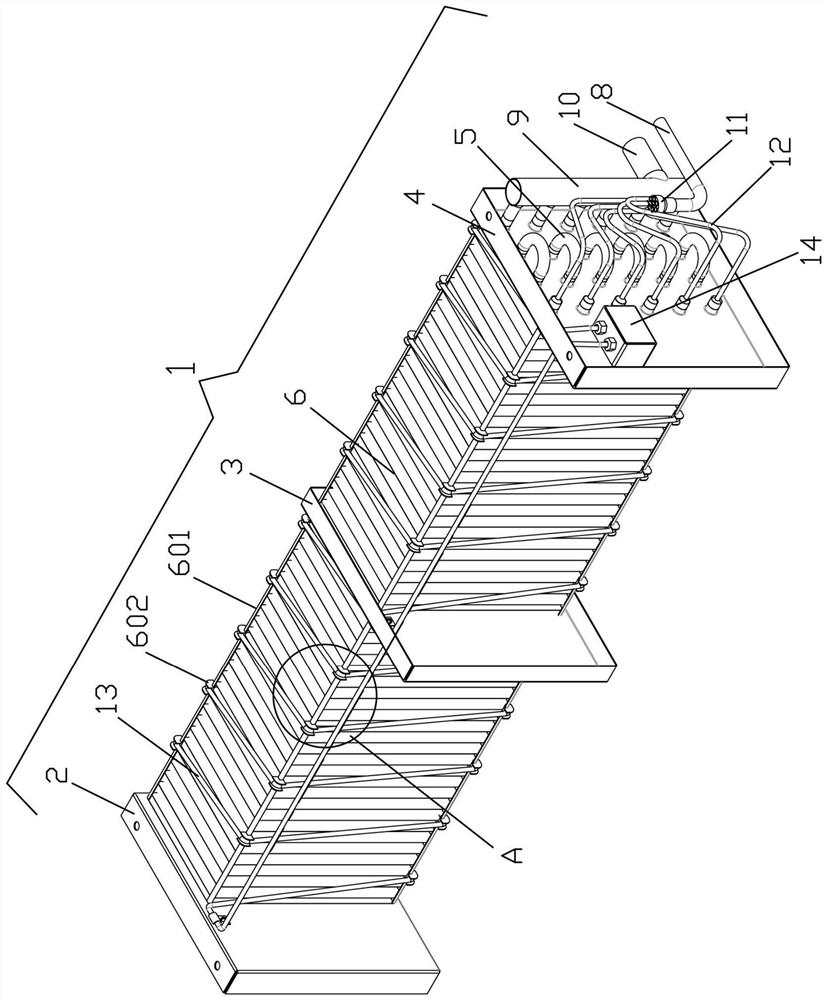 Electromagnetic defrosting air cooler