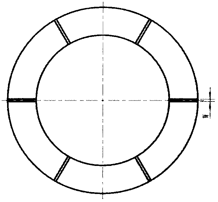 Non-dislocation acetabular lining prosthesis