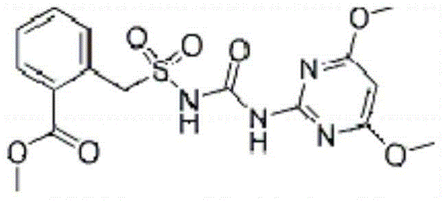 Mixed herbicide containing flazasulfuron and bensulfuron methyl