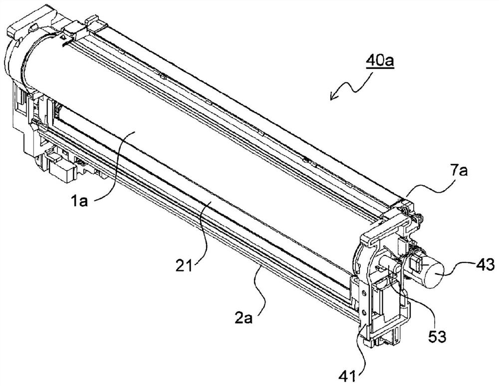 Image carrier unit and image forming device with image carrier unit