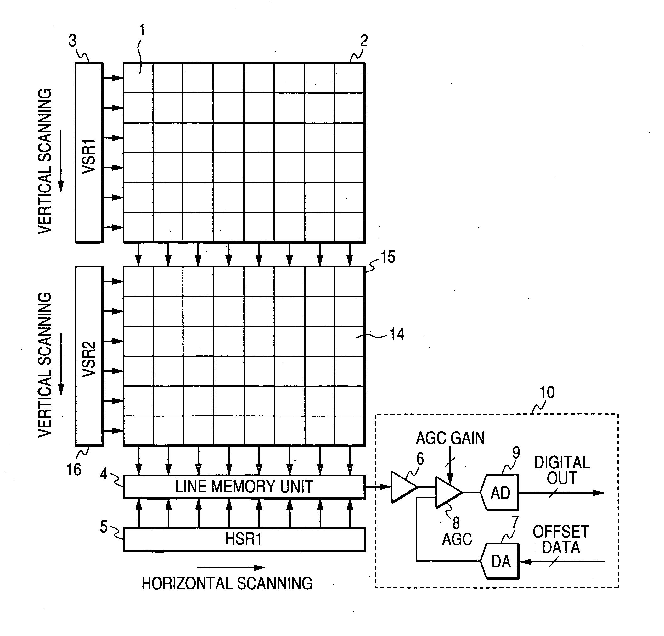 Solid state image device and camera using it