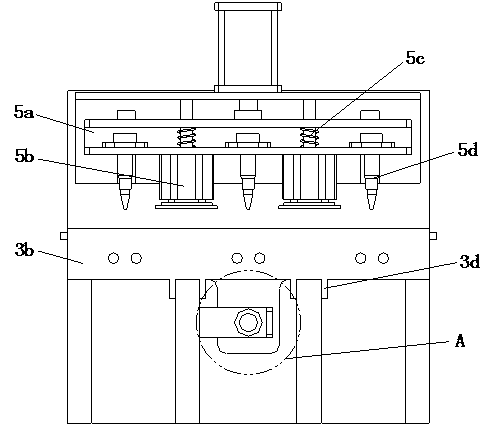 Continuous stamping dies for sheet metal